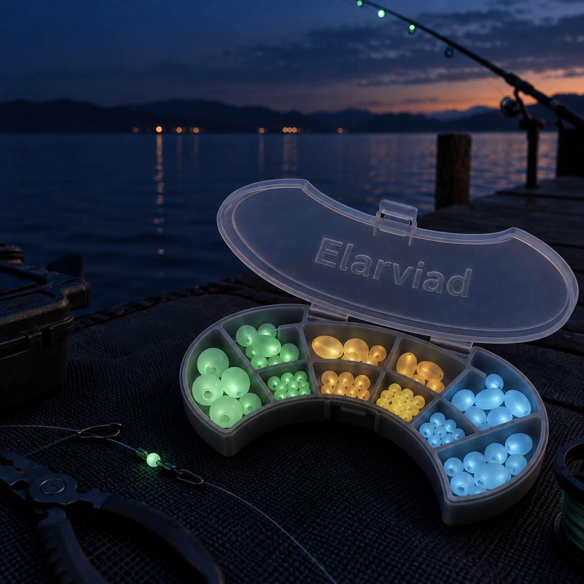 Elarviad™ Glow Fishing Bead Set